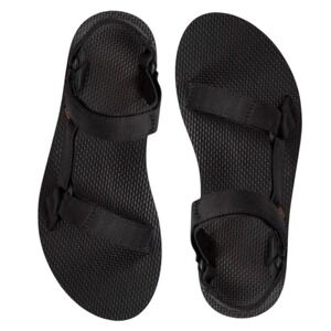 TEVAS  Women's Size 6 Original Universal Strappy Sport Sandal Black NEW